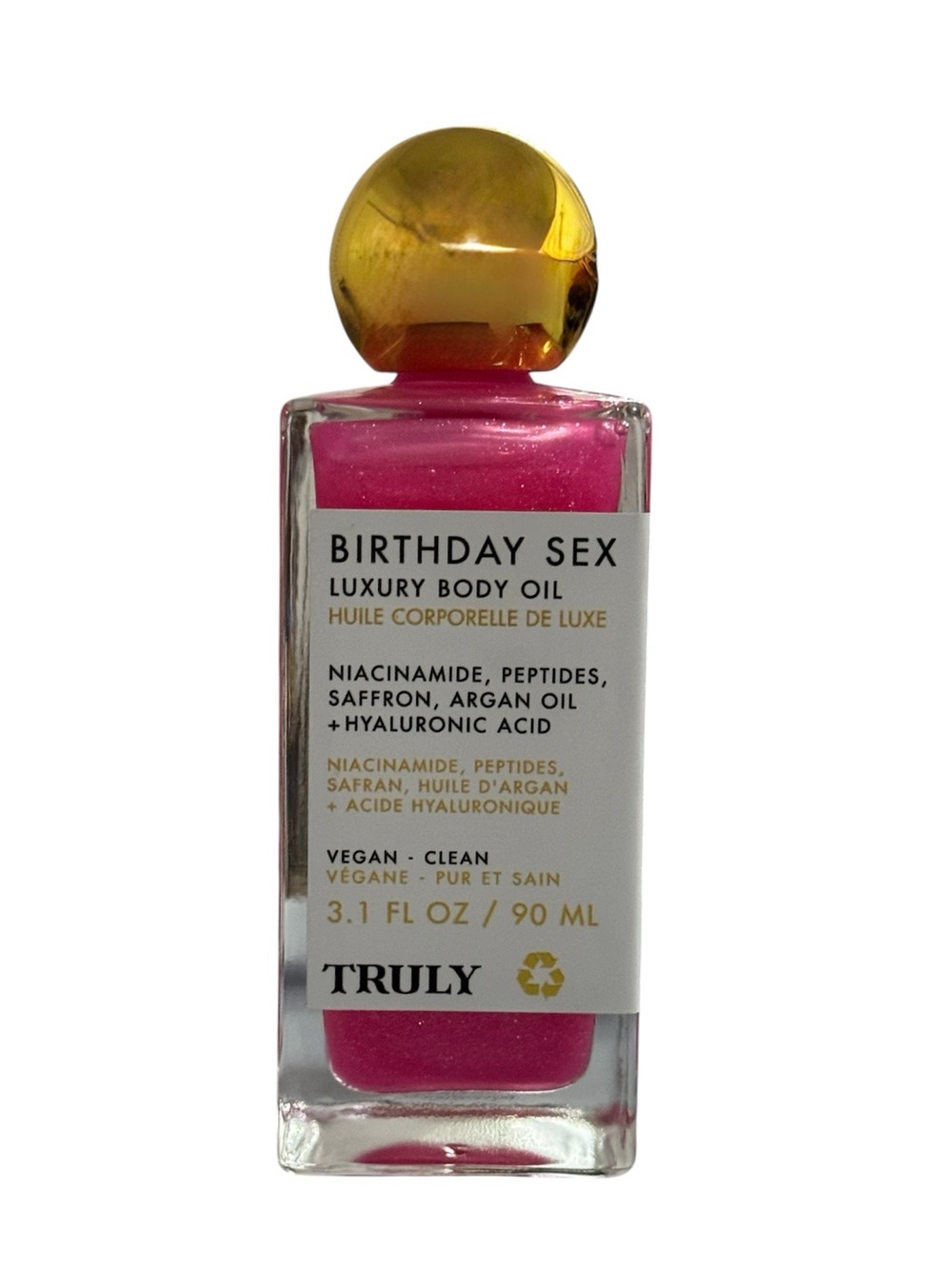 TRULY Birthday Sex Luxury Body Oil NIB 90ml